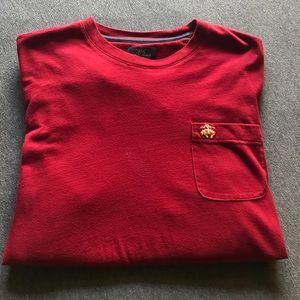 Brooks Brothers Long Sleeve Pocket Tee
