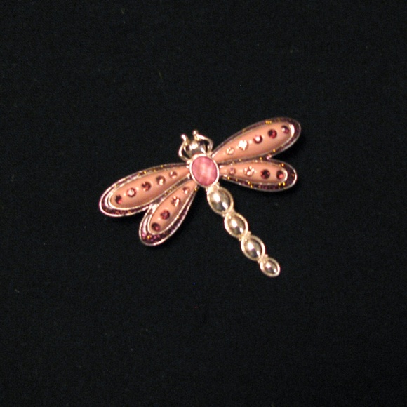 Jewelry - Mauve Dragonfly Pin Jewelry - Mauve Dragonfly Pin