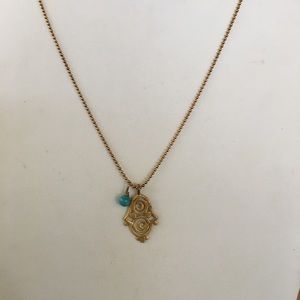 Necklace with Turquoise Bead