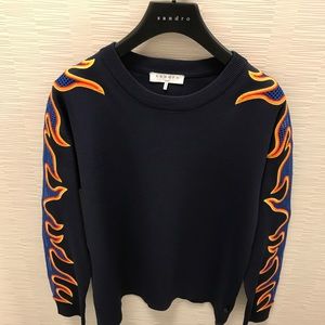 Sandro Women's Flame Trendy Sweater