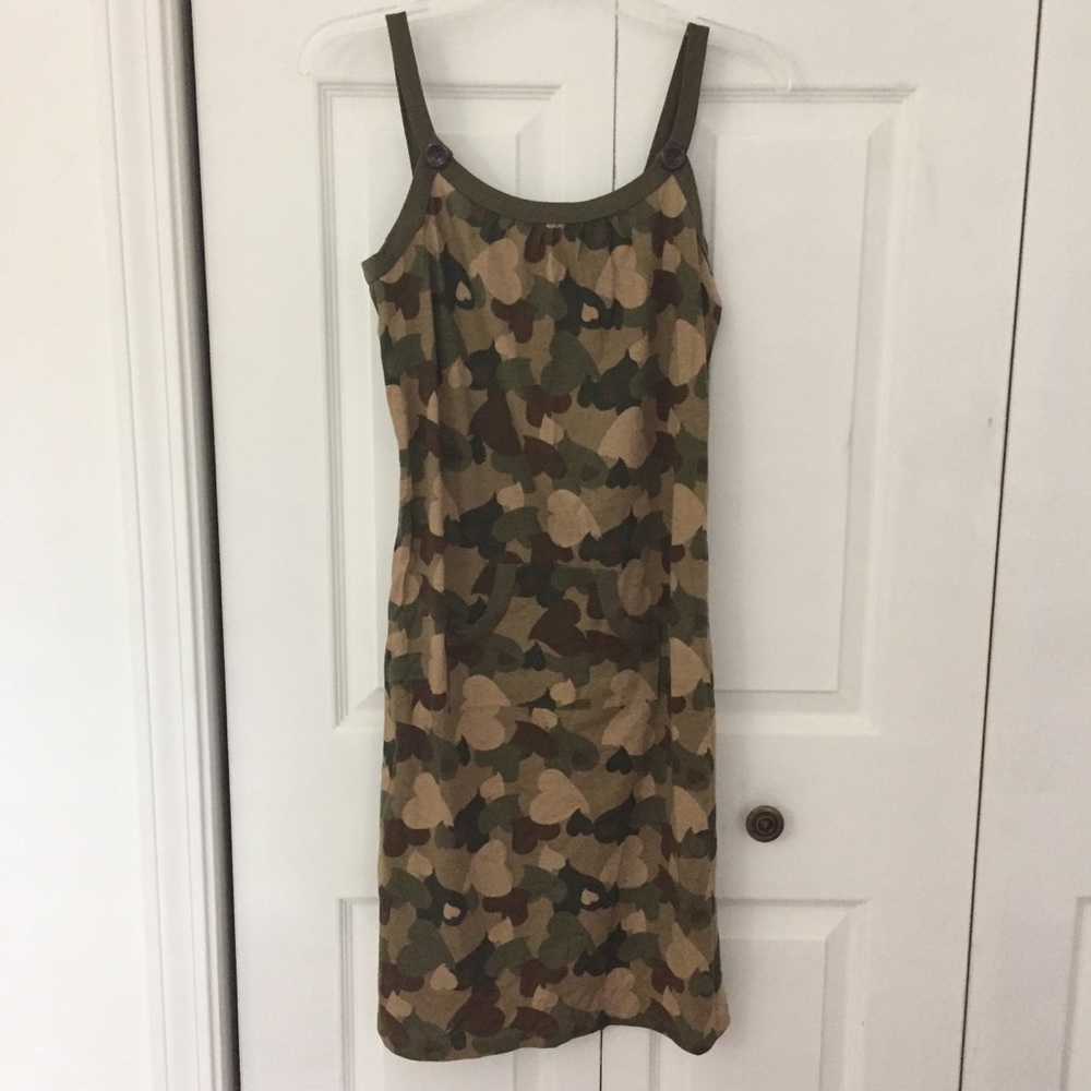 Camo print dress