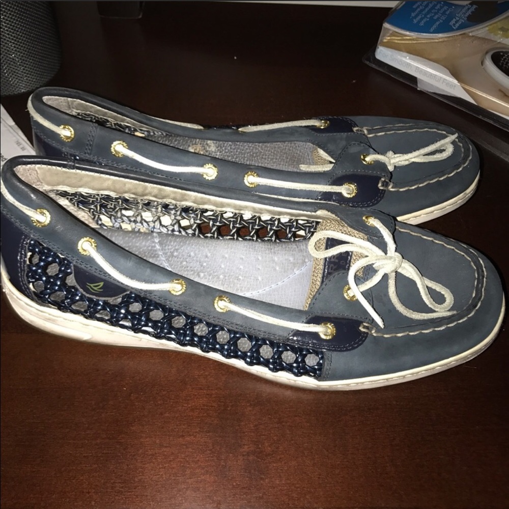 ⚓️Sperry Top Sider Navy Blue size 12 ...very comfy