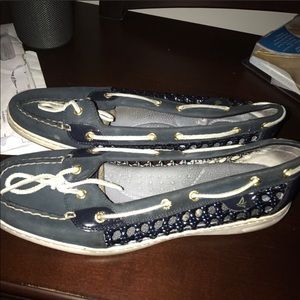 Sperry Shoes - ⚓️Sperry Top Sider Navy Blue size 12 ...very comfy Sperry Shoes - ⚓️Sperry Top Sider Navy Blue size 12 ...very comfy