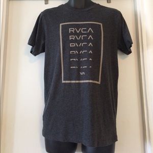 RVCA Men's Short Sleeve Shirt Vintage Dye Medium