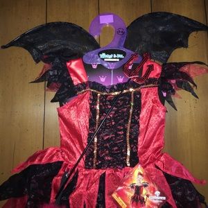 NWT Little Devil Costume Girls