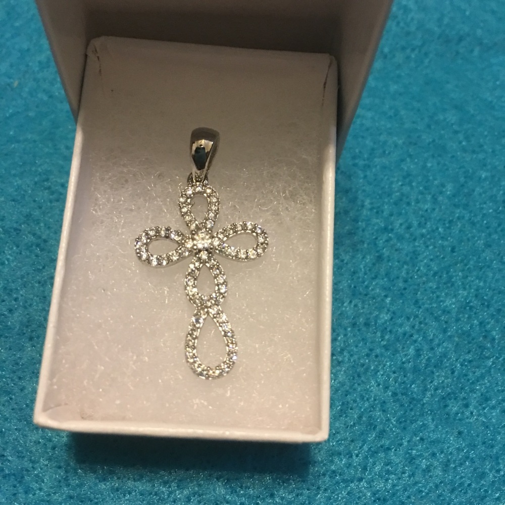 Sterling Silver cross charm