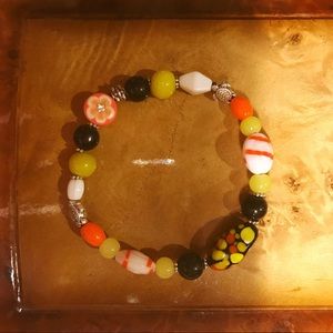 A bright fun summer stretchy bracelet