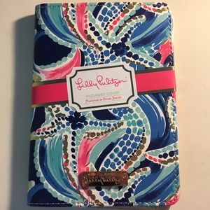 Lily Pulitzer Passport Cover - Ocean Jewels - NEW