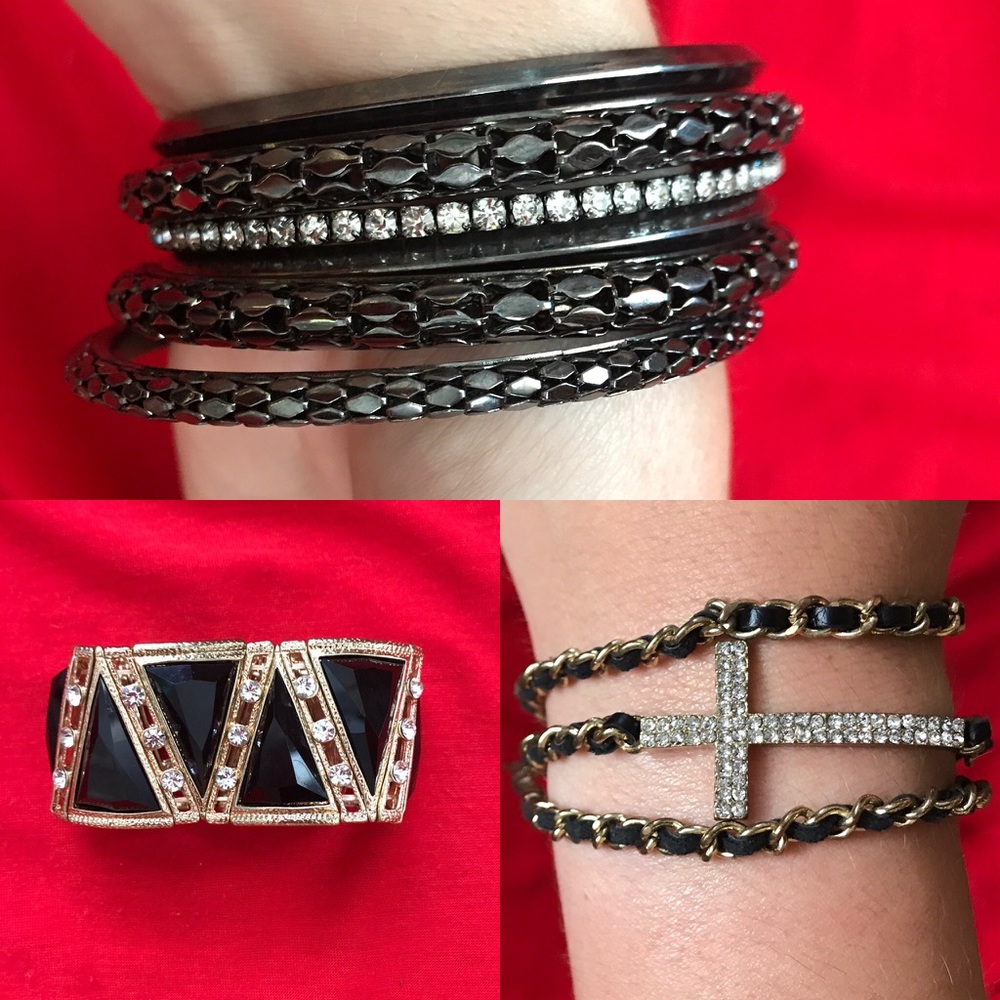 Costume Jewelry--Various Bracelets