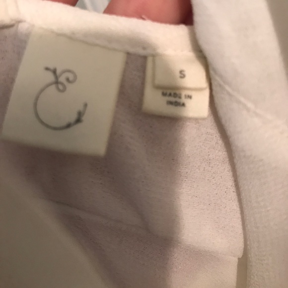 White Embroidered Dress Size Small - Picture 5 of 5