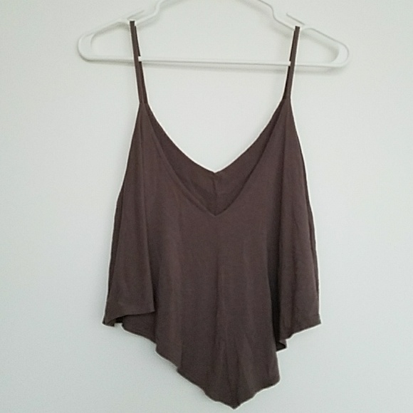 Taupe Crop Top - Picture 5 of 5