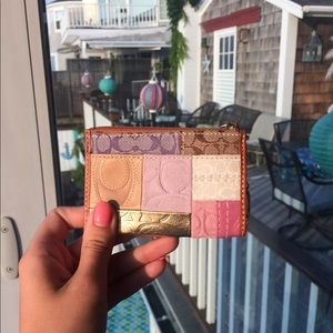 Signature COACH wallet