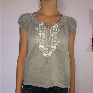 Grey blouse