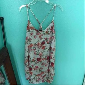 *SOLD ON VINTED* white floral dress