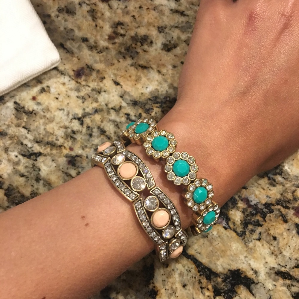 SOLD❌❌2 Jcrew bracelets with dust bag!
