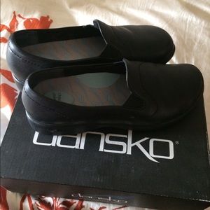 Black Dansko loafers