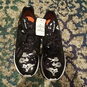 Adidas metallic camo tubular running shoes