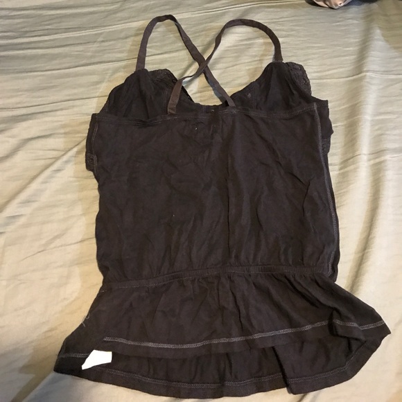 Vintage Y2K Lace peplum top - Picture 2 of 6