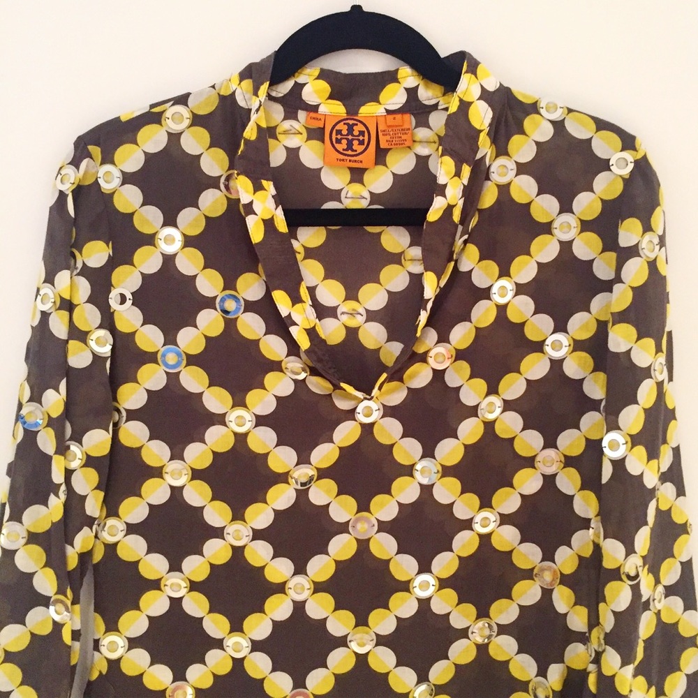 Tory Burch Embellished Tunic