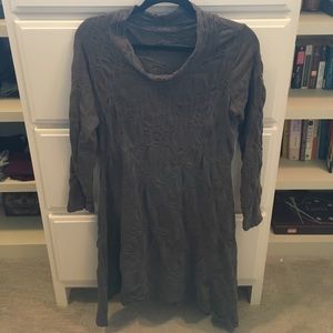Grey sweater dress, size S