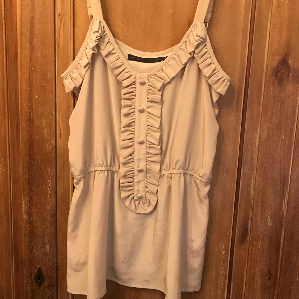 Women's silk tank