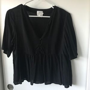 Urban outfitters babydoll shirt