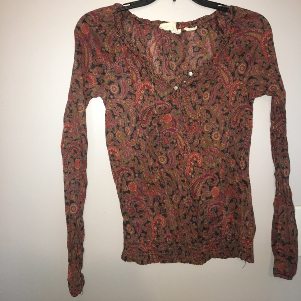 Boho Paisley Top