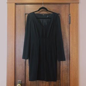 H&M Black Long Sleeve Dress