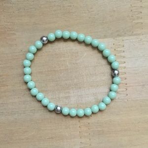 Mint green bracelet