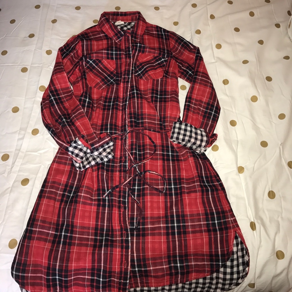 Merona flannel dress