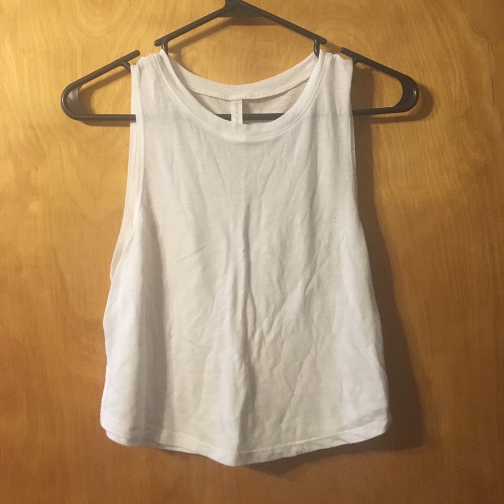 White tank top