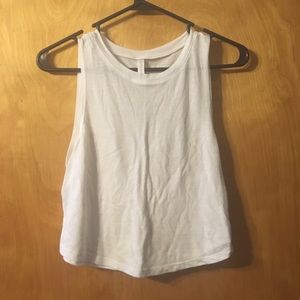 White tank top