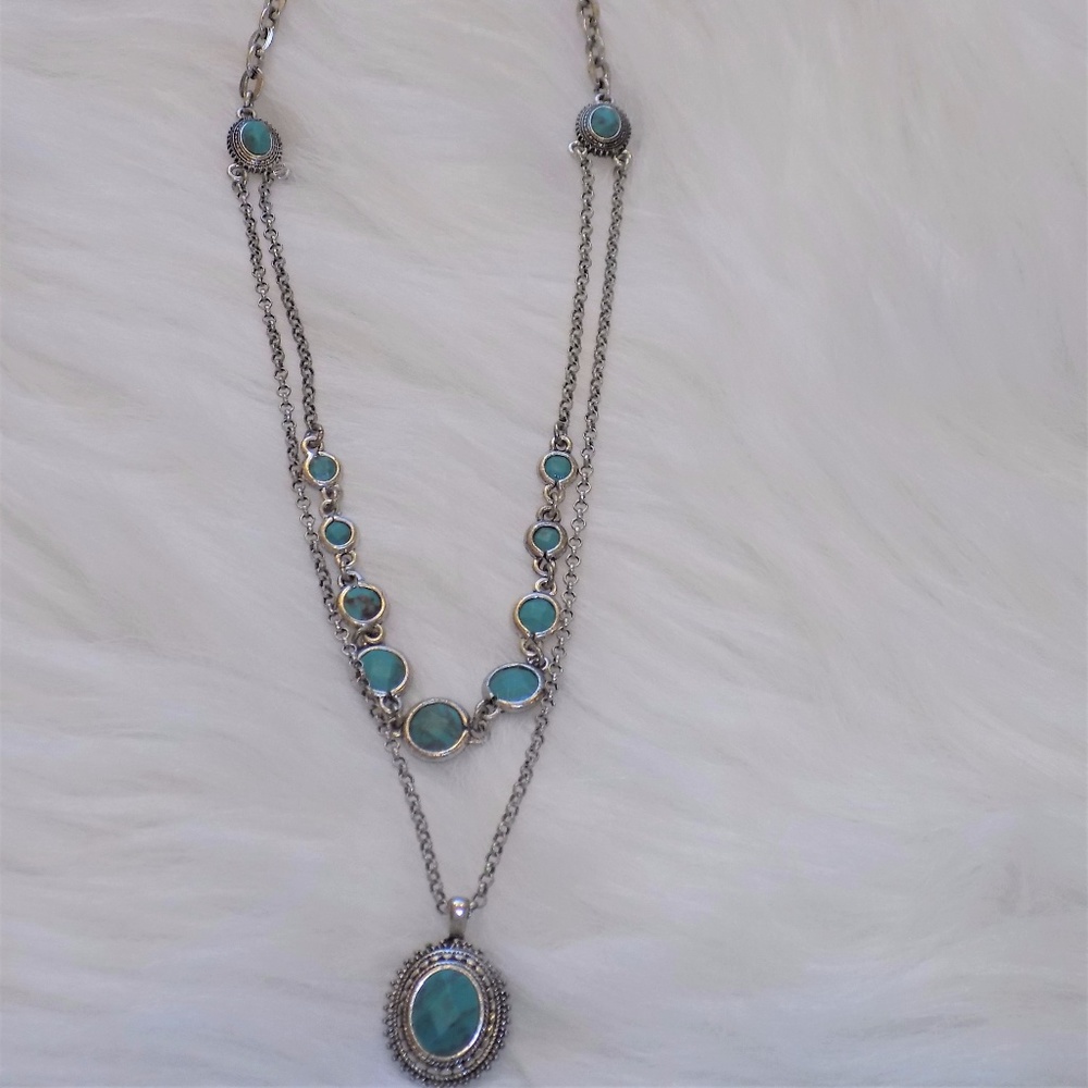 Lucky Brand Turquoise Necklace