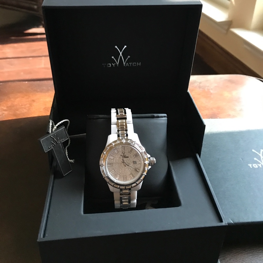 ToyWatch white gem collection plasteramic