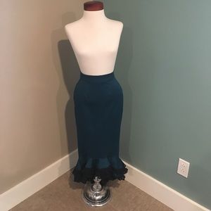 Flamenco Pencil Skirt