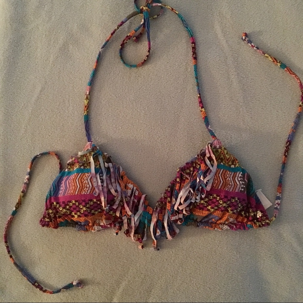 Billabong Fringe Bikini Top