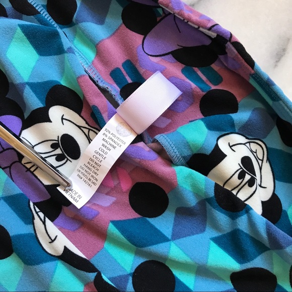 🦄🦄• LuLaRoe Disney Leggings - Picture 5 of 5