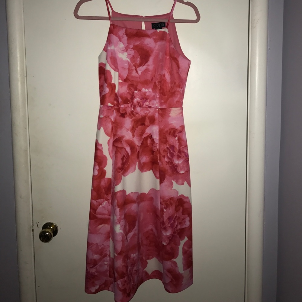 Floral midi dress