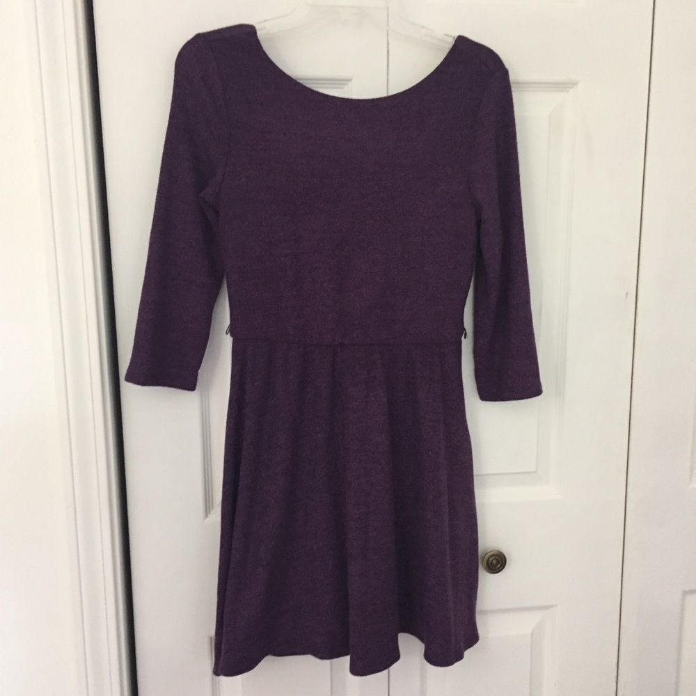 Purple dress