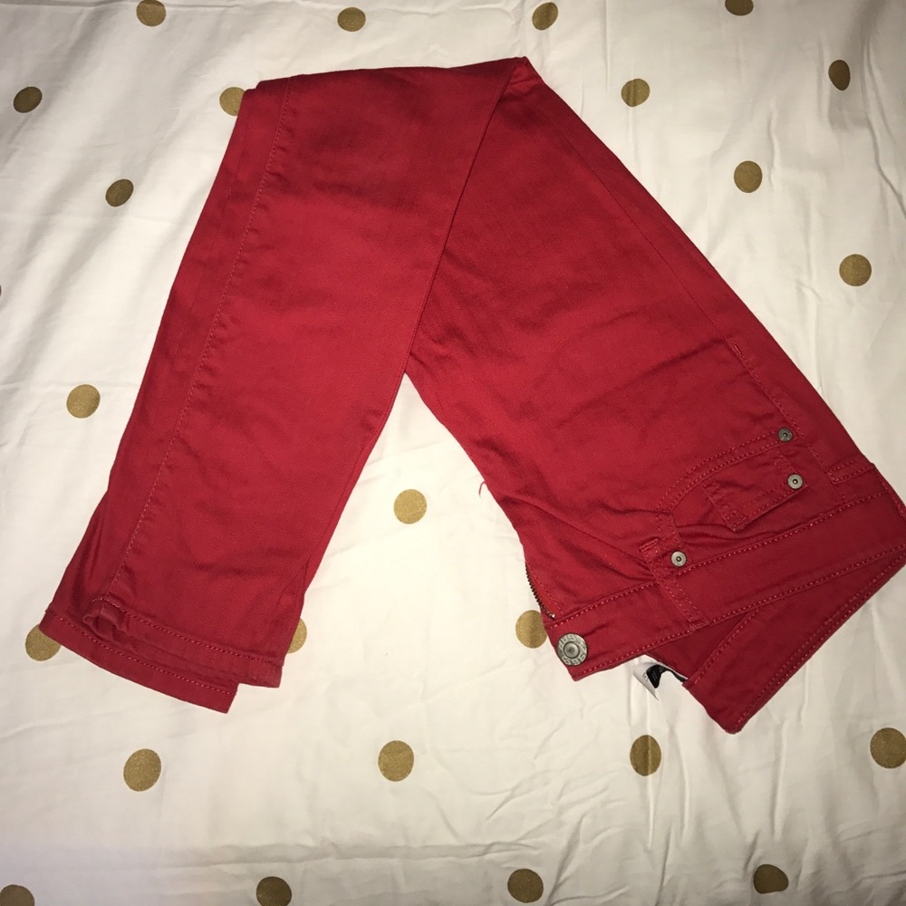 ‼️‼️RED GAP JEANS‼️‼️