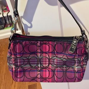 Coach Small Bag approx 9" wide x 5.5" high