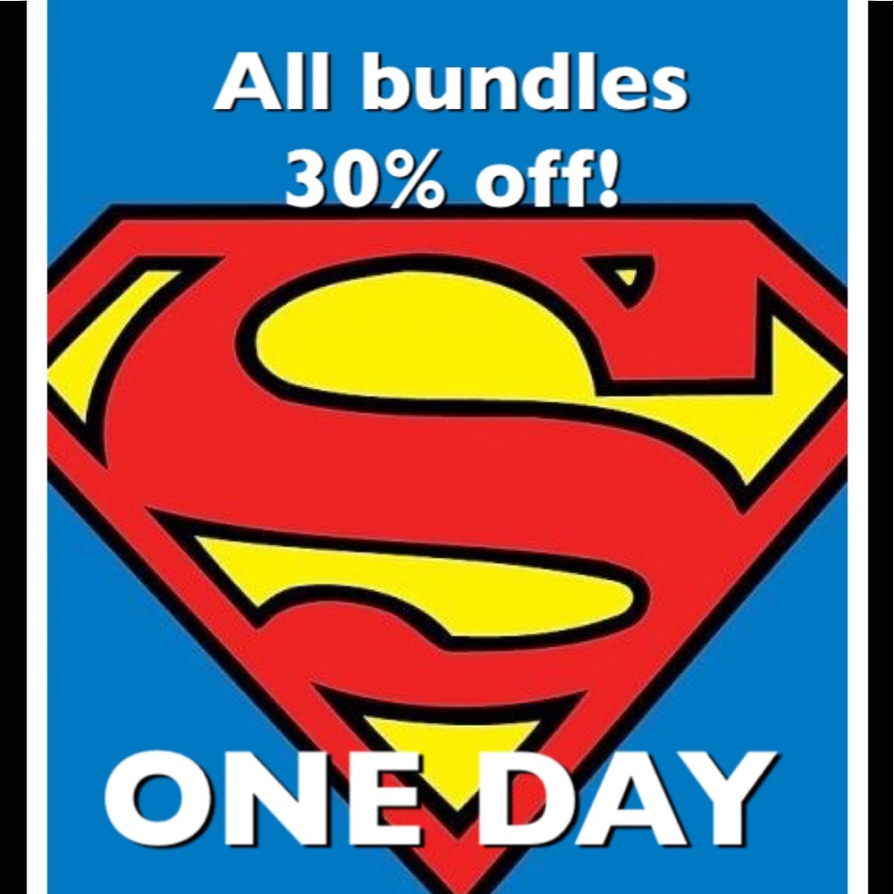 30% all bundles until 8 am pst 8/5/17
