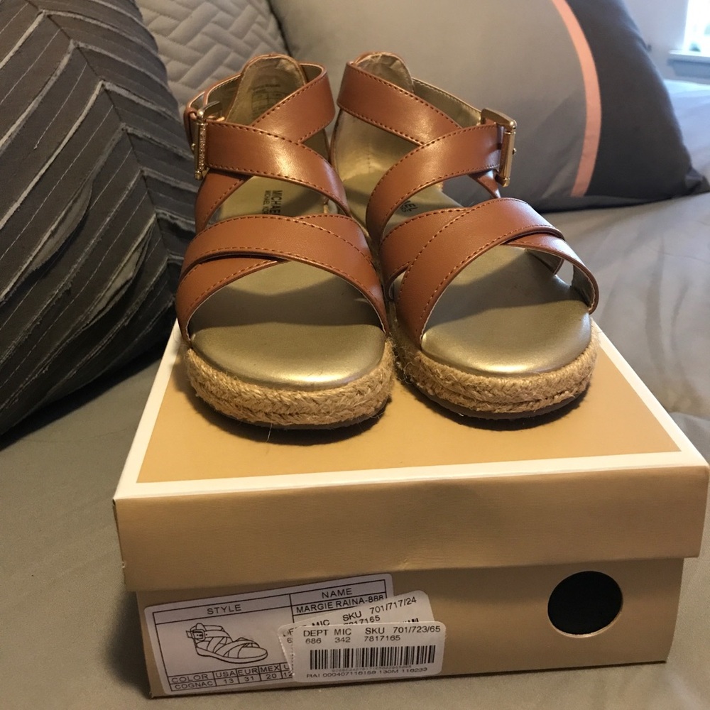 Girls Michael Kors Margie Raina size 13 sandals