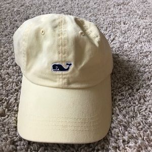 Pale Yellow Vineyard Vines Baseball Hat
