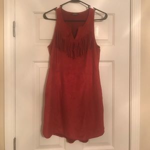Suede Express dress