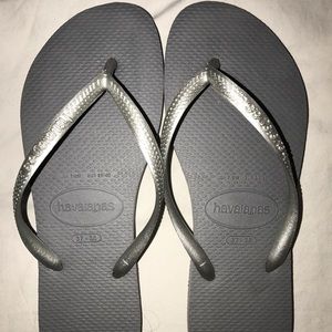 Havaianas Flip Flops in grey
