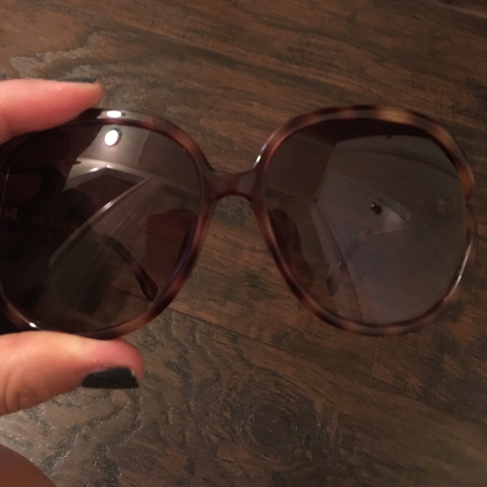 Michael Kors oversized round sunglasses