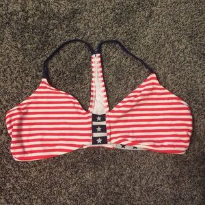 American bathing suit top