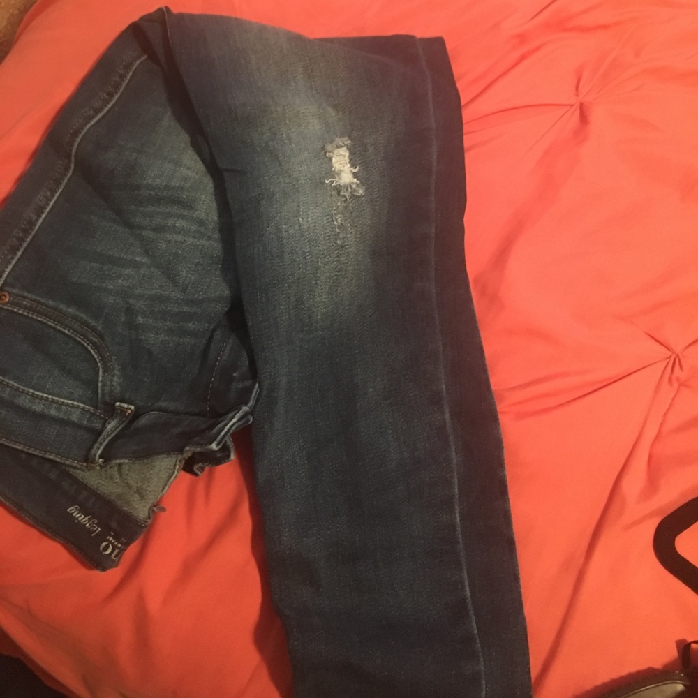 Skinny ankle legging jeans