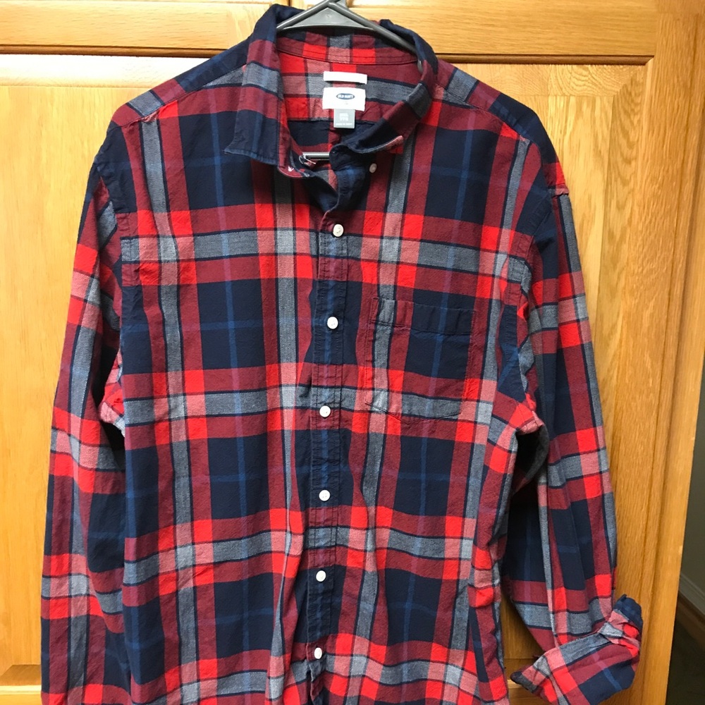 Old Navy Slim Fit Button Down Shirt XXL